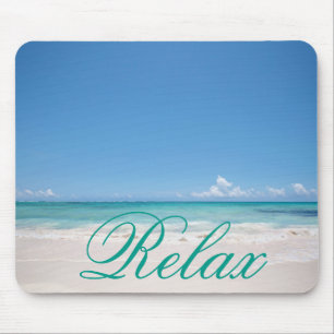 Beach Backgroud Mouse Pad