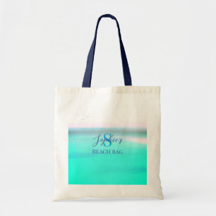 Beach bag with personalizable name