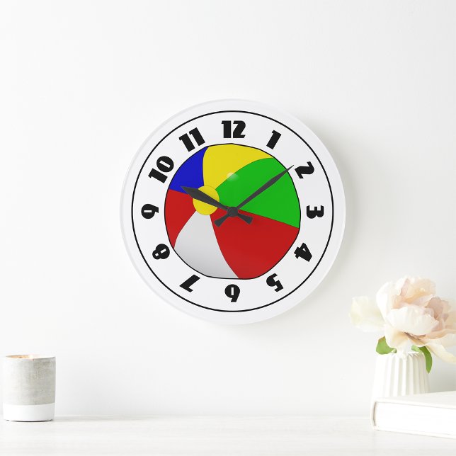 Beach Ball Clock (Creator Uploaded)