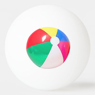 "Beach ball" design gifts and products Ping Pong Ball