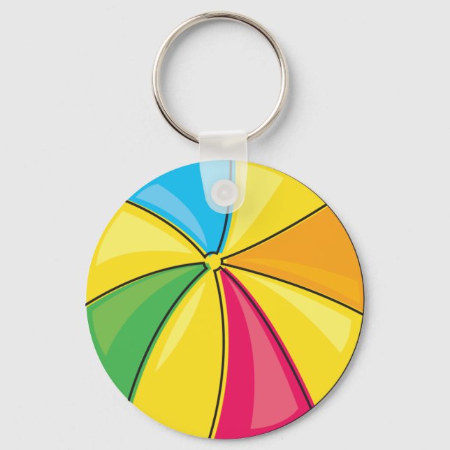 beach ball key ring (Front)