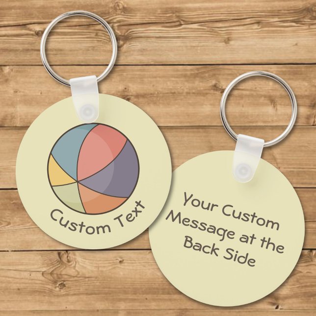 Beach Ball Keychain (Creator Uploaded)