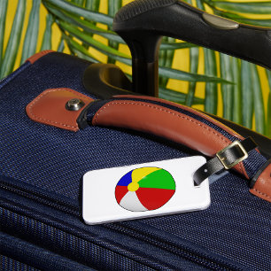 Beach Ball Luggage Tags