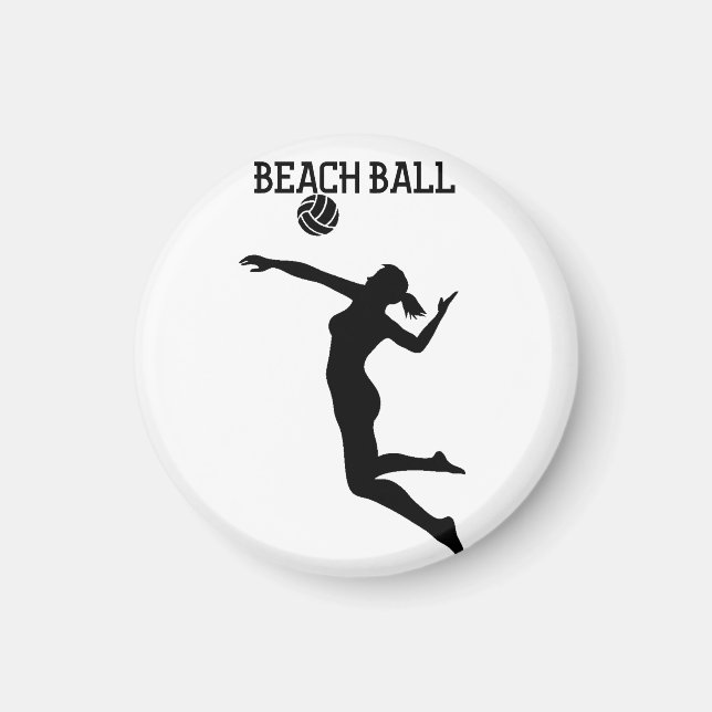 Beach Ball Magnet (Front)