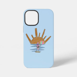 Beach ball penguin iPhone 12 mini case