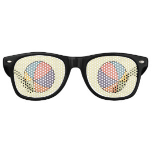 Beach Ball Retro Sunglasses