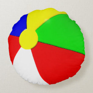 Beach Ball Round Cushion