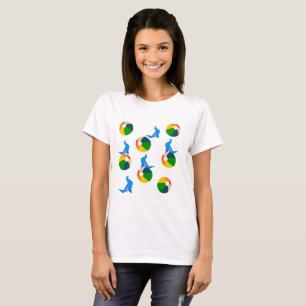Beach Ball & Seal  T-Shirt
