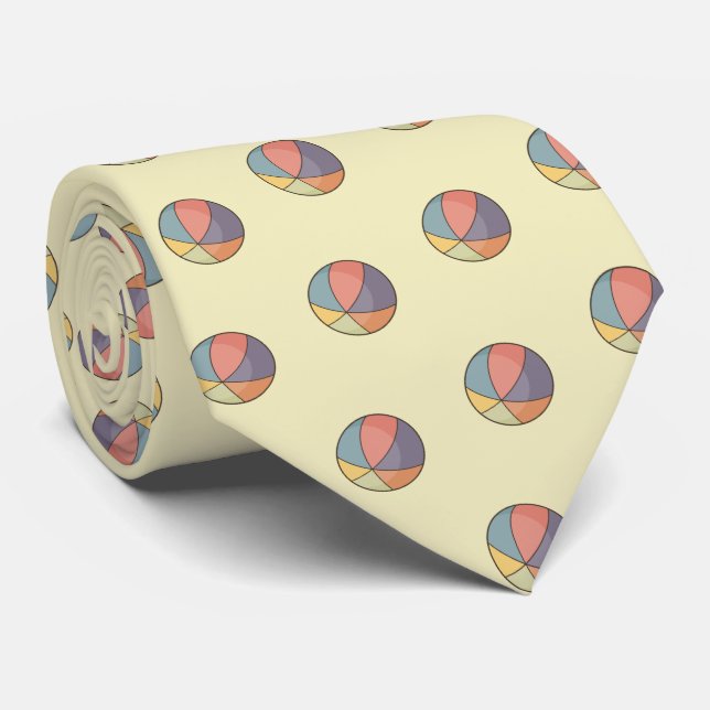 Beach Ball Tie (Rolled)