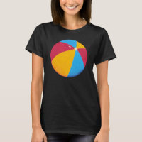 Beach Ball Women's Basic T-Shirt