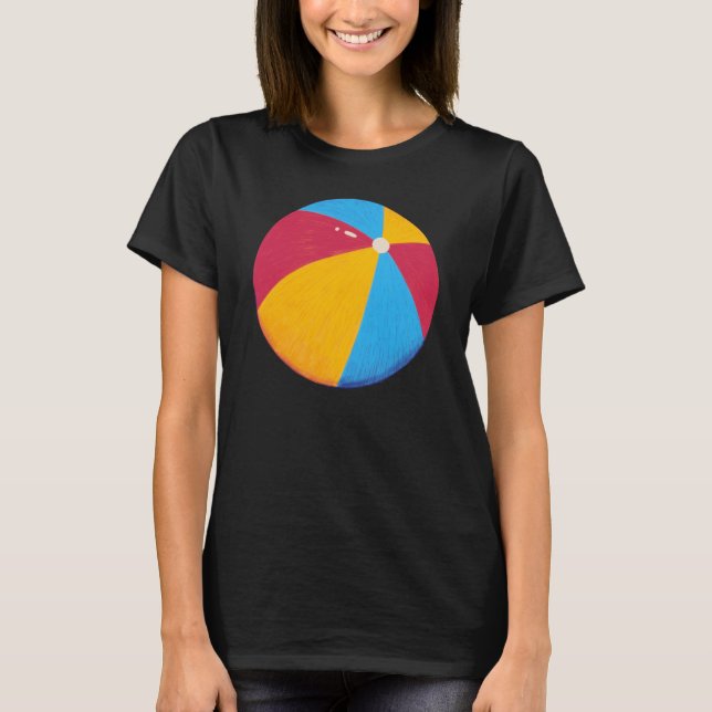 Beach Ball Women's Basic T-Shirt (Front)