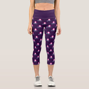 Beach Balls Capri Leggings