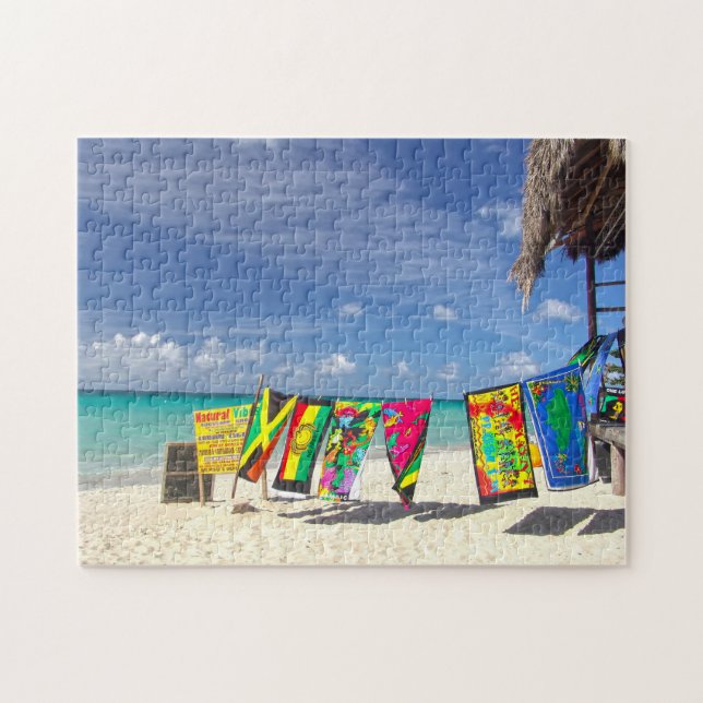 Beach Bar Jamaica. Jigsaw Puzzle (Horizontal)