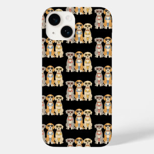 Beach Barkers Bikini Trio with Attitude Case-Mate iPhone 14 Case