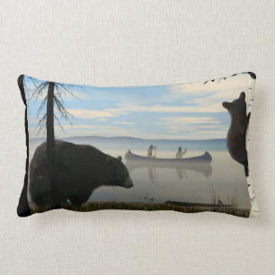 Beach Bears Lumbar Cushion