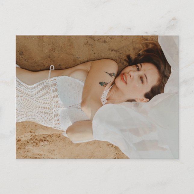 Beach Beauty Photo Postcard (Front)