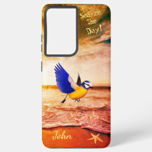  Beach Bird Sea  Samsung Galaxy Case