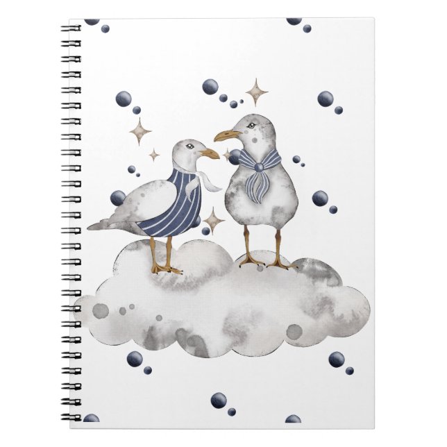 Beach Birds Notebook (Front)