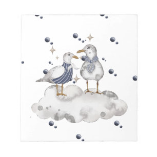 Beach Birds Notepad