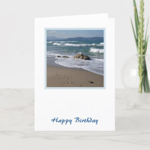 Beach Birthday Card
