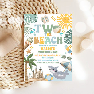 Beach Birthday Invitation for Kids Party
