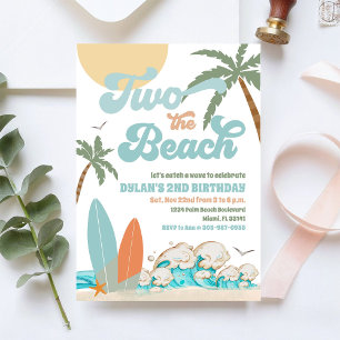 Beach Birthday Party Invitation