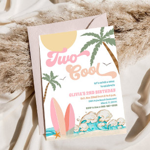 Beach Birthday Surf Party Invitation