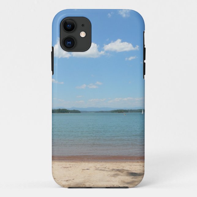 Beach Blue Sky Case-Mate iPhone Case (Back)