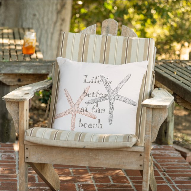 Beach Blue Starfish  Cushion (Chair)