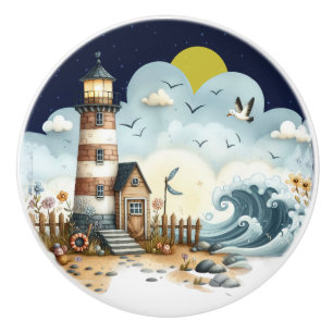 Beach Blvd. Beach Ceramic Knobs
