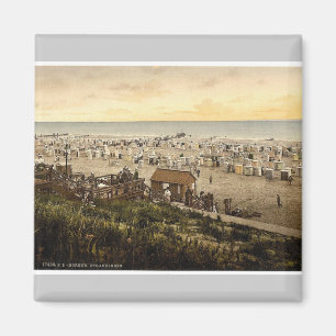 Beach, Borkum, Schleswig-Holstein, Germany rare Ph Magnet