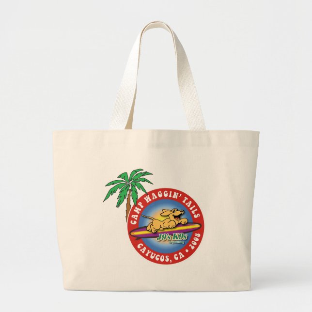 Beach-Bound Bag! Large Tote Bag (Front)