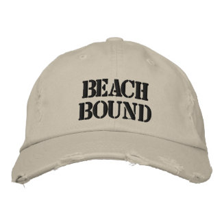 Beach Bound Embroidered Hat