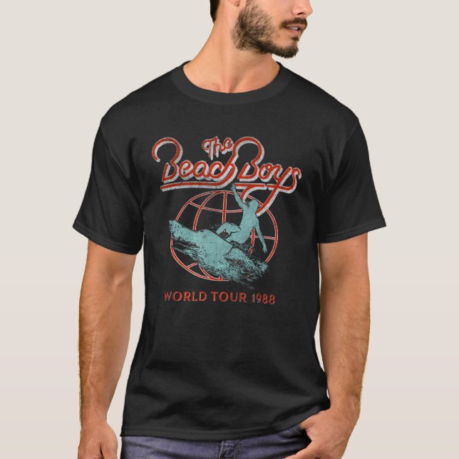 Beach Boys World Tour 1988 T-Shirt (Front)