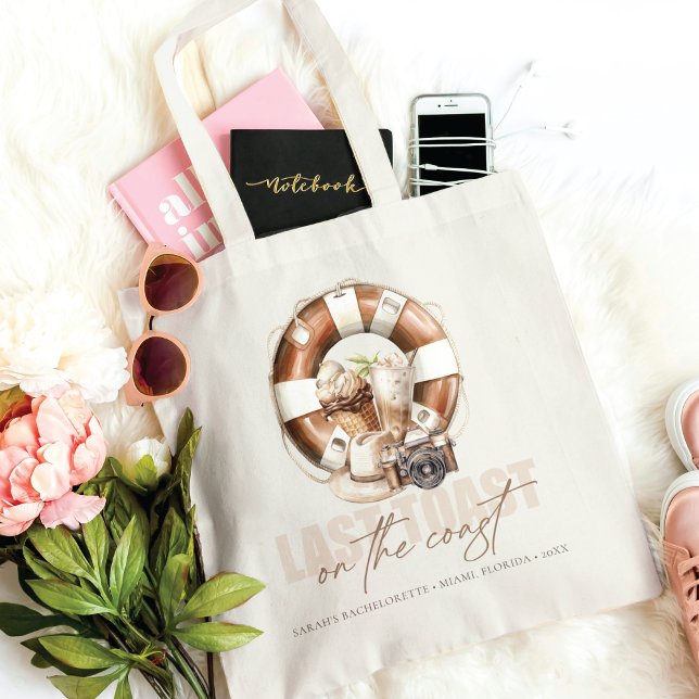 Beach Bridal Shower Personalised Tote Bag (Creator Uploaded)