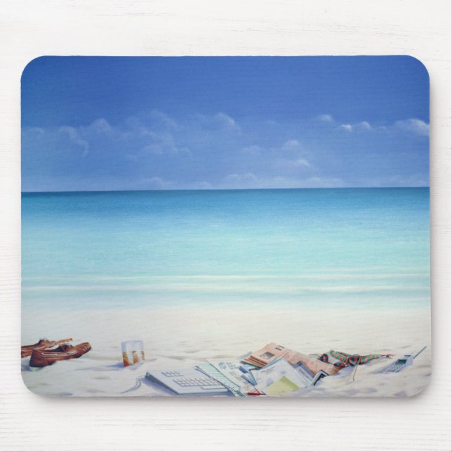 Beach Broker Mouse Pad (Front)
