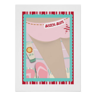 Beach Bum Border 3 Poster