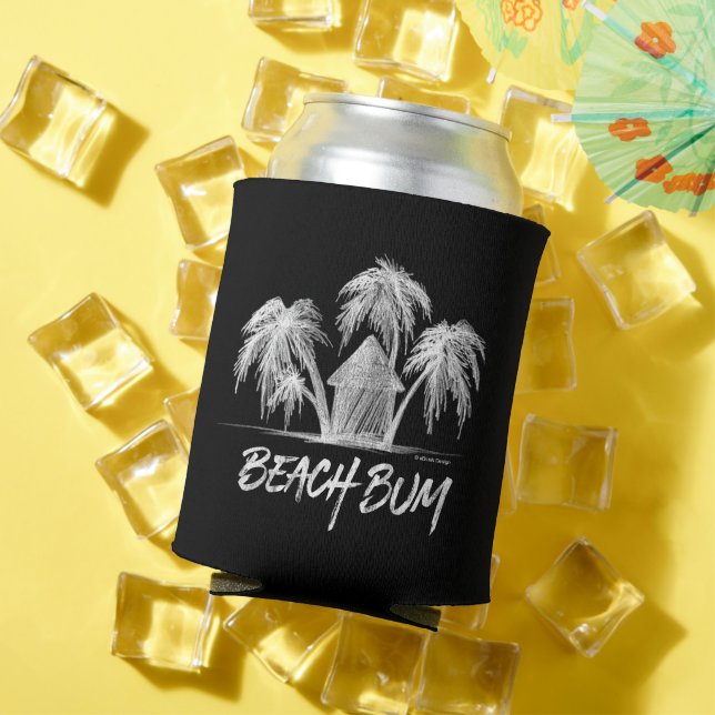 Beach Bum Can Cooler (In Situ Summer)