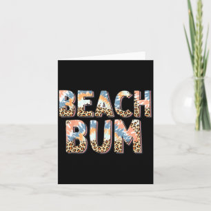 Beach Bum Card