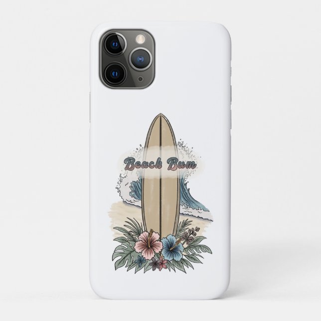 Beach Bum Case-Mate iPhone Case (Back)
