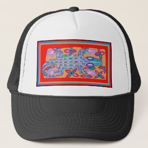 Beach Bum Croc Trucker Hat