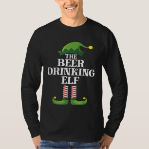 Beach Bum Elf Matching Family Group Christmas Part T-Shirt