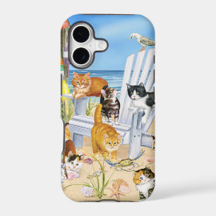 Beach Bum Kittens iPhone SE and iPhone 5/5s Case