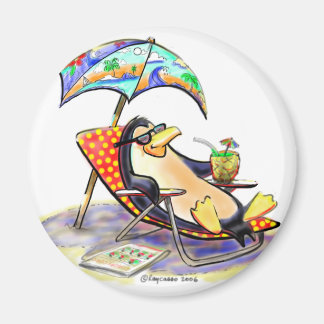 Beach Bum Magnet