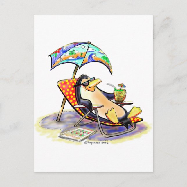 Beach Bum Postcard (Front)