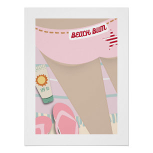 Beach Bum Poster