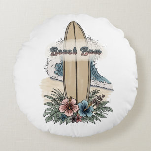 Beach Bum Round Cushion