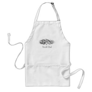 Beach Bum Shells & Starfish Apron