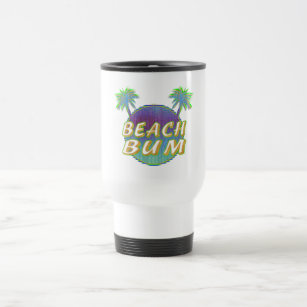 Beach Bum Travel Mug