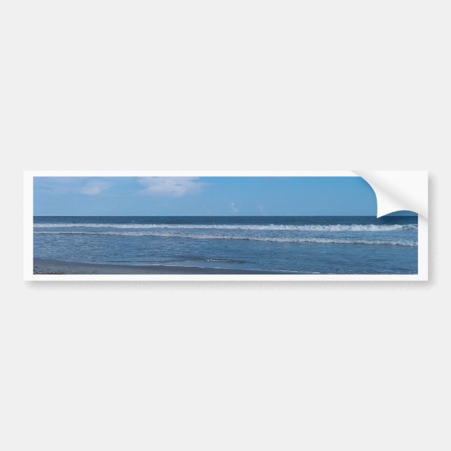BEACH BUMPER STICKER (Front)